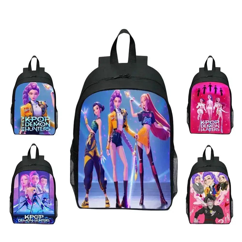  Huntrix Kpop Demon Hunters Backpack With Laptop | Huntrix -  ToylandEU™