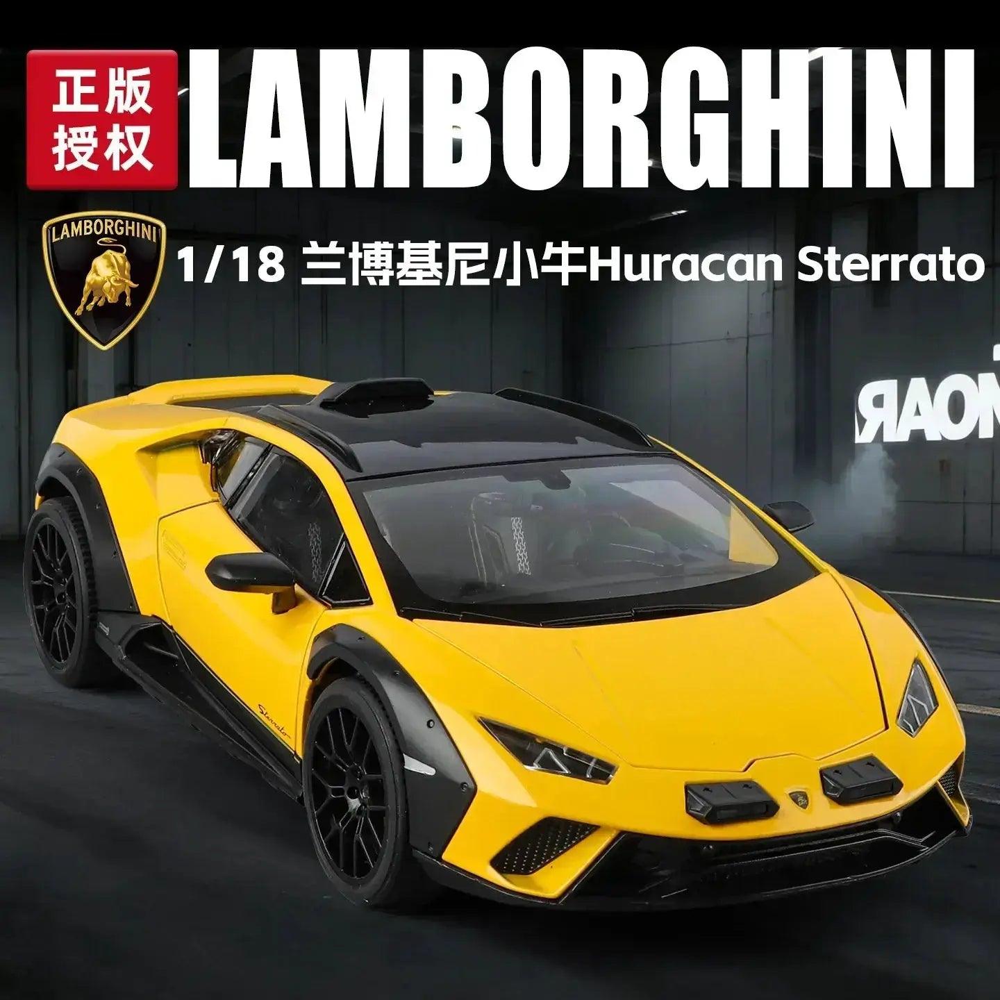  Huracan Sterrato Alloy Car Model With Lights and Sounds -  ToylandEU™