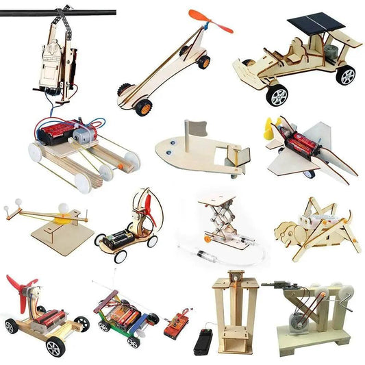 Kids DIY Science Toys Educational Scientific Experiment Kit Hydraulic Lift Table Model Physics School STEM Projects -  ToylandEU™