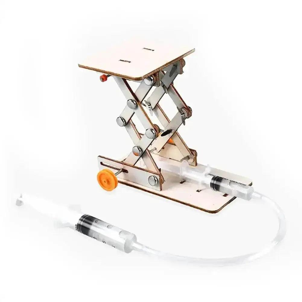  Kids DIY Science Toys Educational Scientific Experiment Kit Hydraulic Lift Table Model Physics School STEM Projects -  ToylandEU™