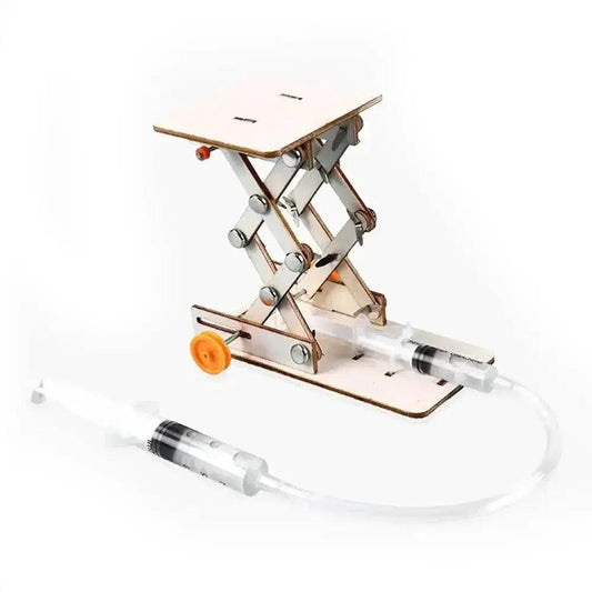  Kids DIY Science Toys Educational Scientific Experiment Kit Hydraulic Lift Table Model Physics School STEM Projects -  ToylandEU™