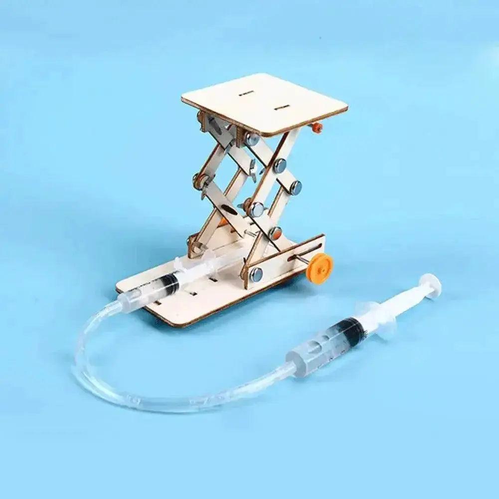  Kids DIY Science Toys Educational Scientific Experiment Kit Hydraulic Lift Table Model Physics School STEM Projects -  ToylandEU™