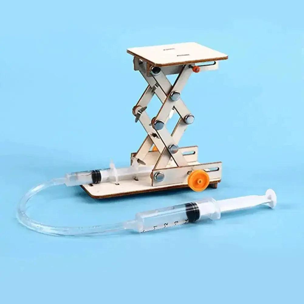  Kids DIY Science Toys Educational Scientific Experiment Kit Hydraulic Lift Table Model Physics School STEM Projects -  ToylandEU™