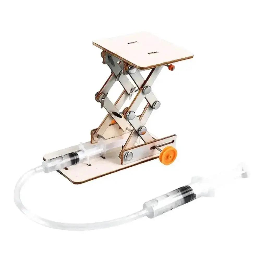  Kids DIY Science Toys Educational Scientific Experiment Kit Hydraulic Lift Table Model Physics School STEM Projects -  ToylandEU™