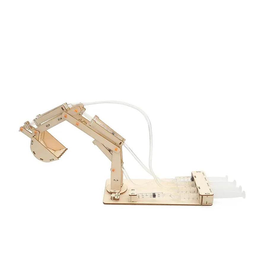 Hydraulic Mechanical Excavator Diy Models and Building Toy Science Education Model Toy for Children Gift - ToylandEU