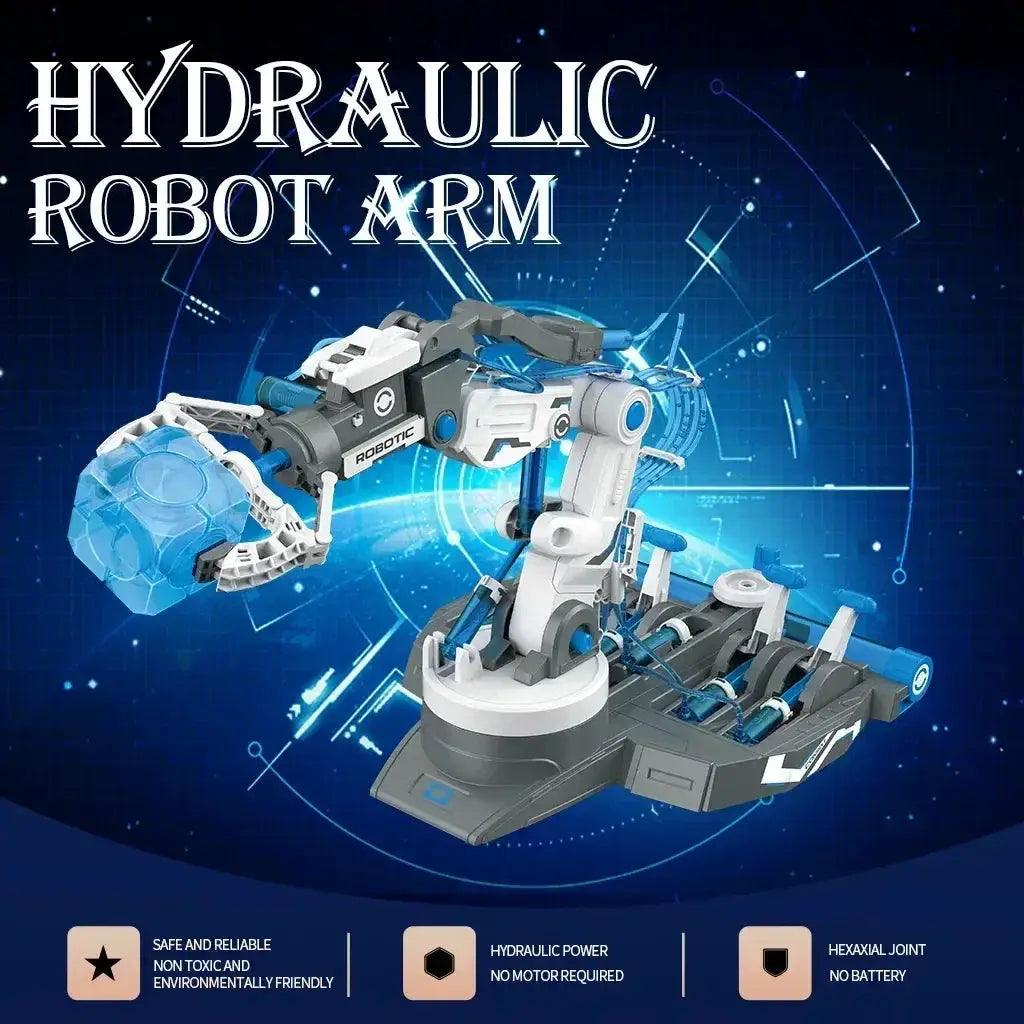  Hydraulic Robot Arm STEM Kit For Kids Learning Hands On -  ToylandEU™