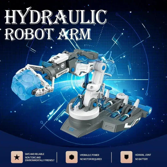  Hydraulic Robot Arm STEM Kit For Kids Learning Hands On -  ToylandEU™
