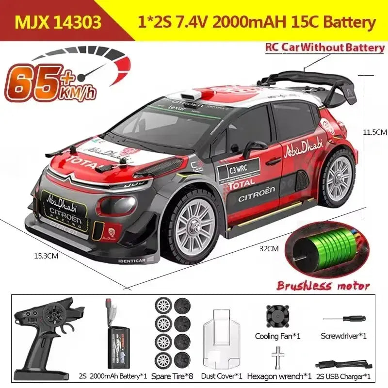 Hyper Go 4WD RC Car Brushless Performance Off Road - ToylandEU
