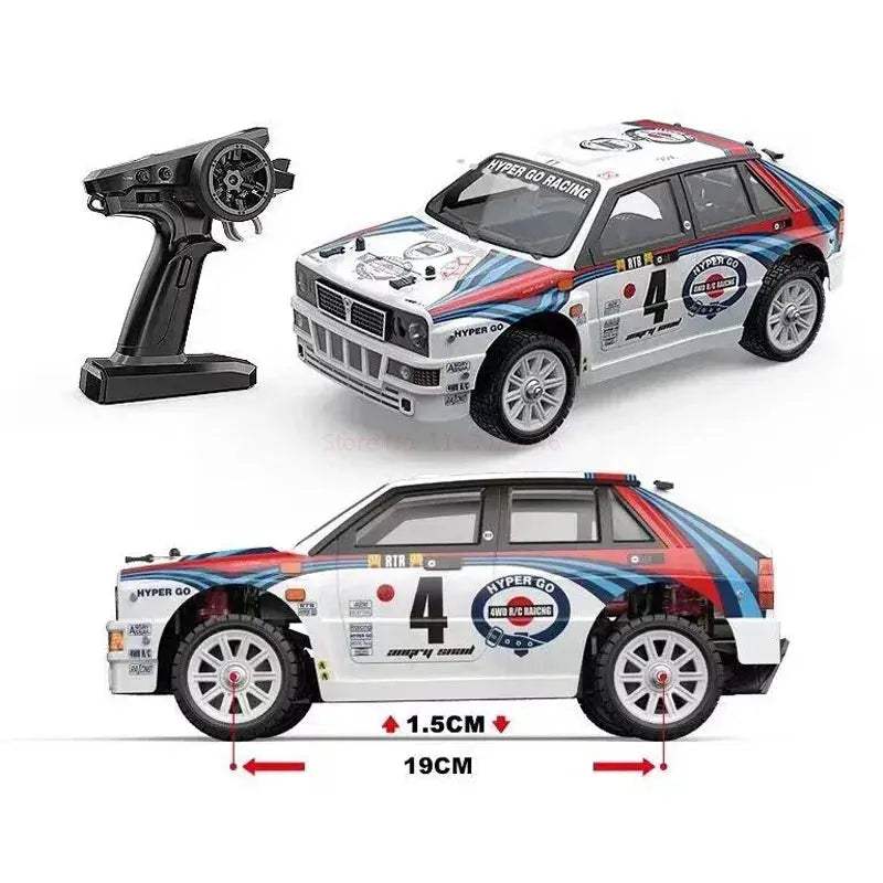 Hyper Go RC Car 4WD Brushless High-Speed Off-Road Racing - ToylandEU