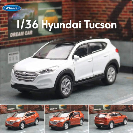 Hyundai Tucson Diecast Car Toy Model Ideal Gift For Kids - ToylandEU