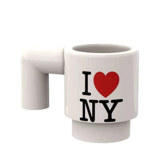  I Love NY LEGO Minifig Coffee Mug Official Part -  ToylandEU™