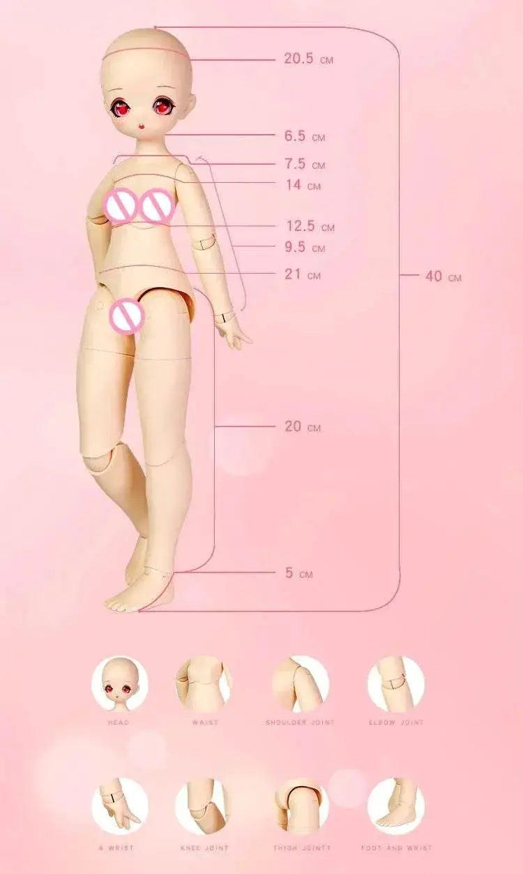  ICY DBS 1/4 BJD Dream Fairy Doll Collection 40cm SD -  ToylandEU™