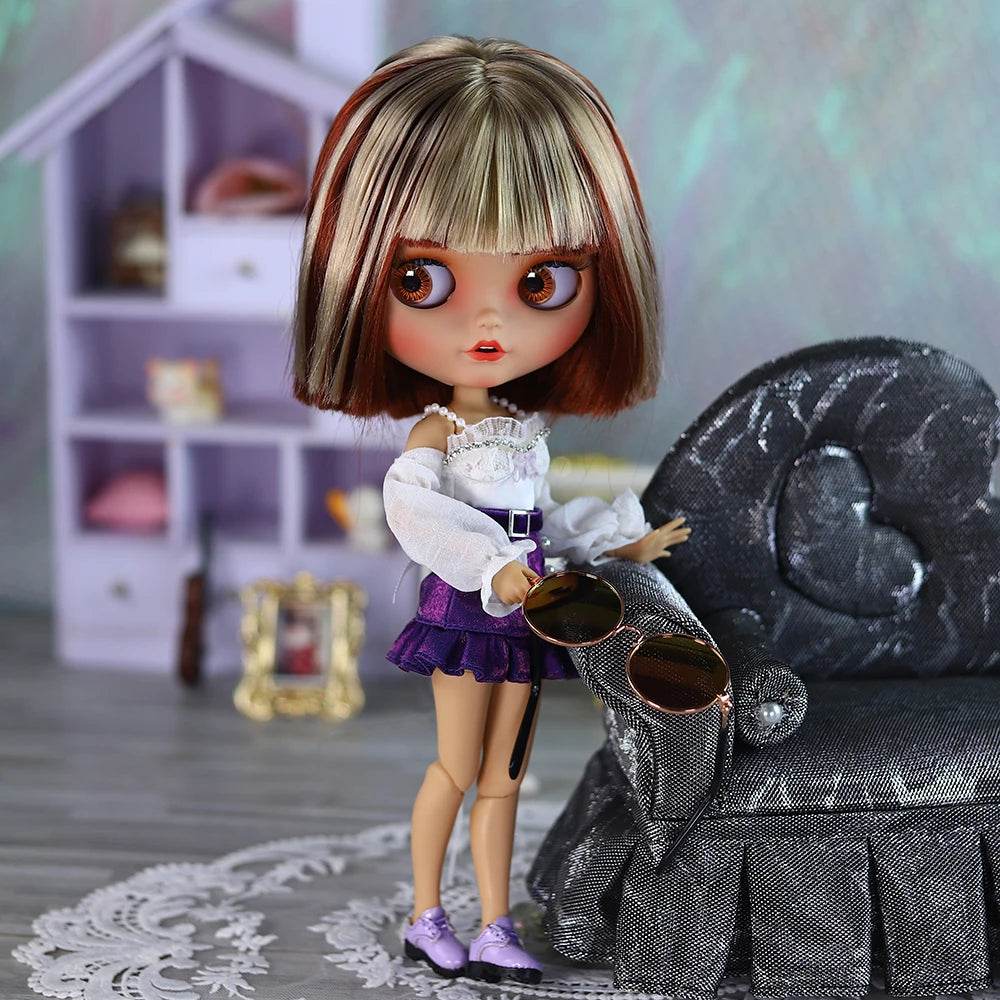 ICY DBS Blyth 1/6 BJD Dolls 30cm Tan Skin Matte Face - ToylandEU