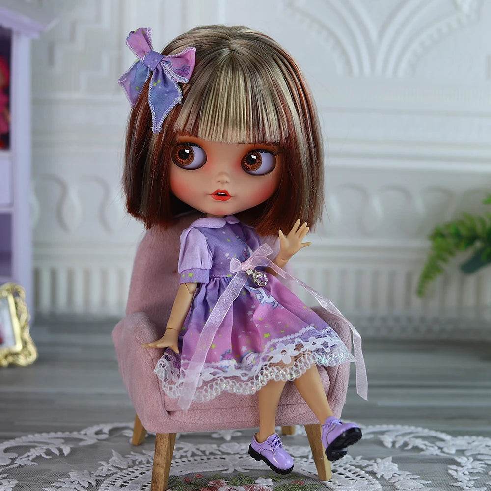 ICY DBS Blyth 1/6 BJD Dolls 30cm Tan Skin Matte Face - ToylandEU
