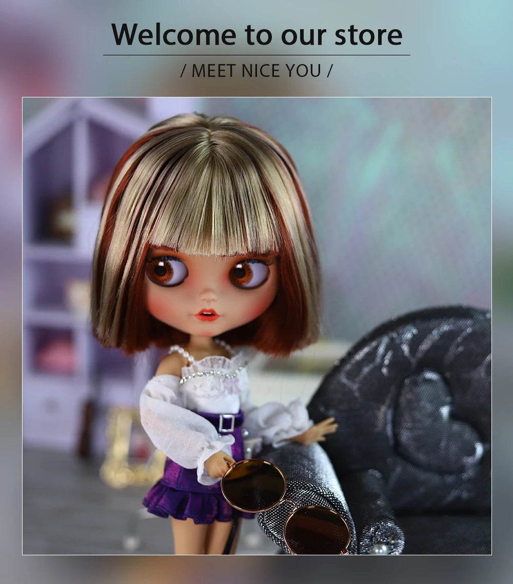 ICY DBS Blyth 1/6 BJD Dolls 30cm Tan Skin Matte Face - ToylandEU