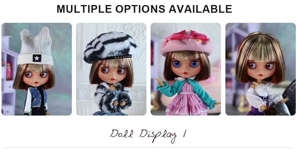 ICY DBS Blyth 1/6 BJD Dolls 30cm Tan Skin Matte Face - ToylandEU