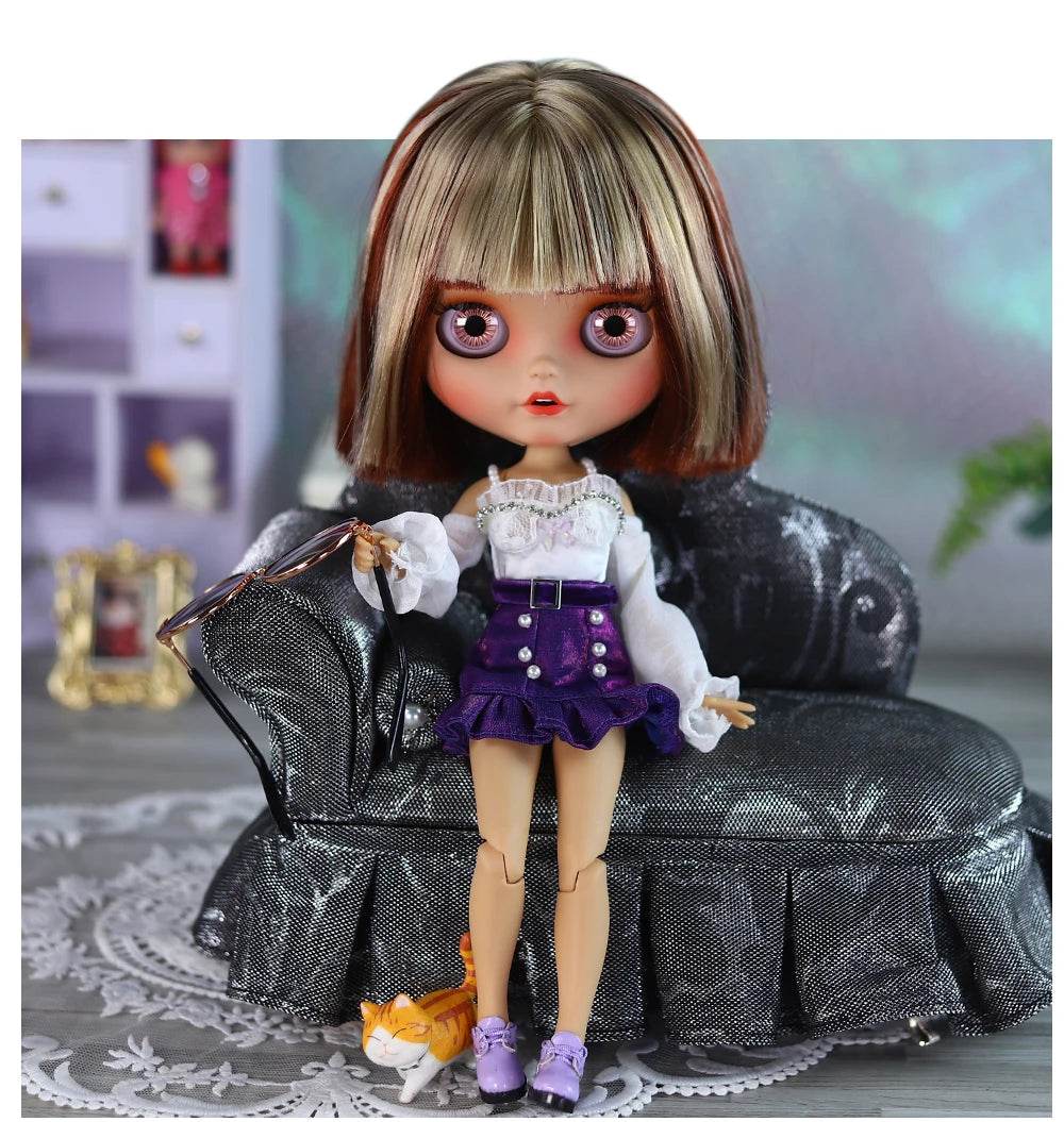 ICY DBS Blyth 1/6 BJD Dolls 30cm Tan Skin Matte Face - ToylandEU
