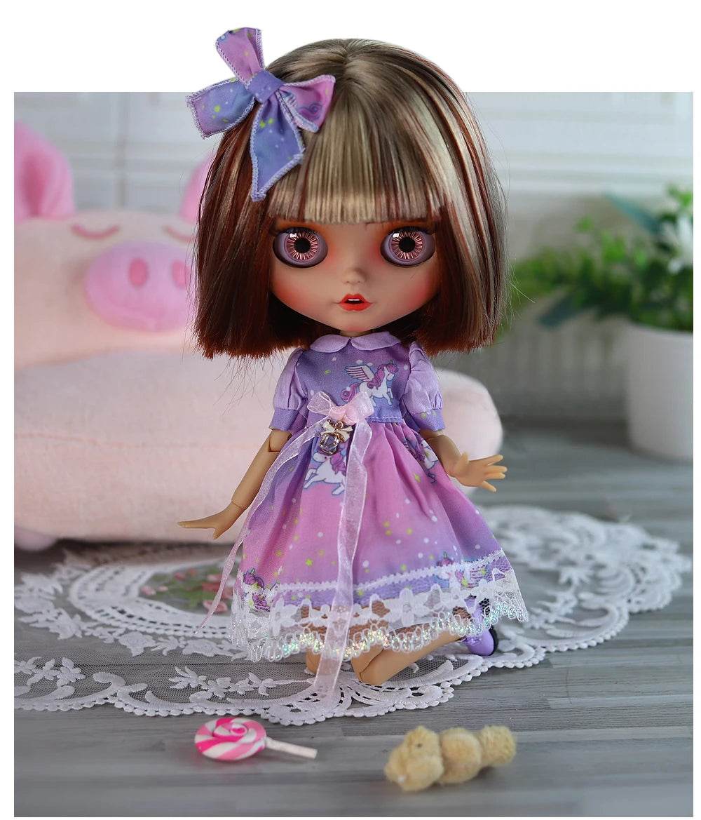 ICY DBS Blyth 1/6 BJD Dolls 30cm Tan Skin Matte Face - ToylandEU