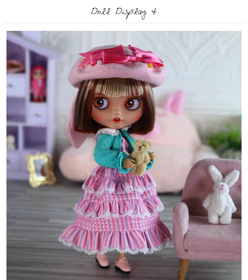 ICY DBS Blyth 1/6 BJD Dolls 30cm Tan Skin Matte Face - ToylandEU