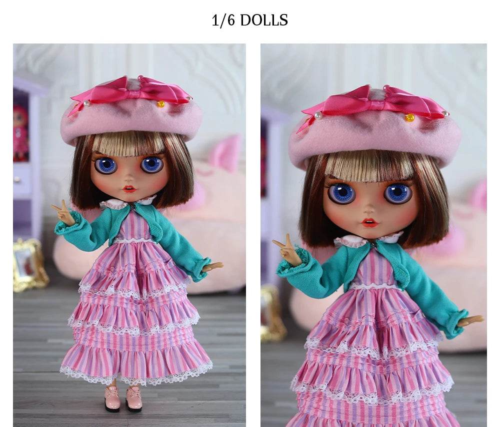 ICY DBS Blyth 1/6 BJD Dolls 30cm Tan Skin Matte Face - ToylandEU