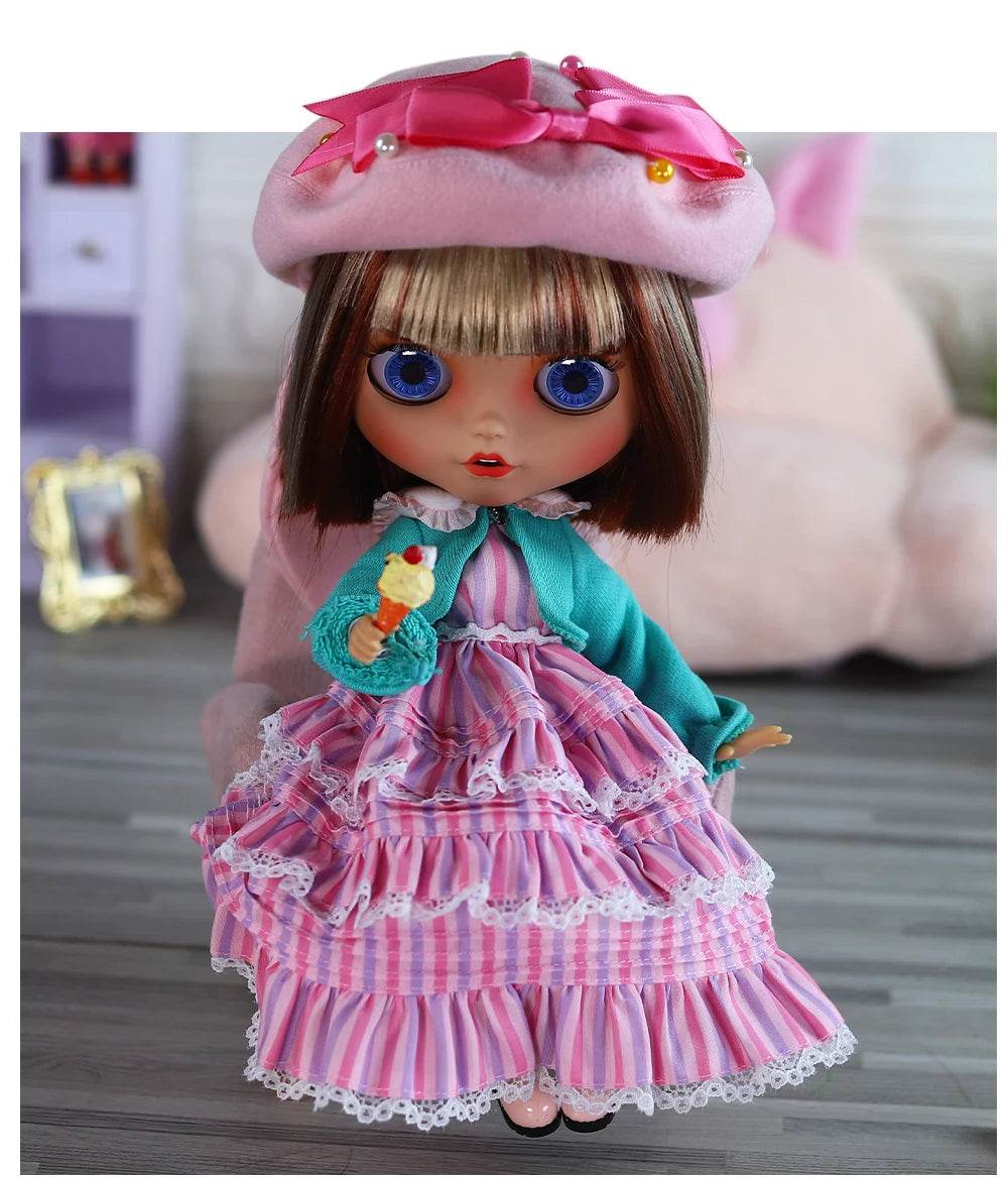 ICY DBS Blyth 1/6 BJD Dolls 30cm Tan Skin Matte Face - ToylandEU