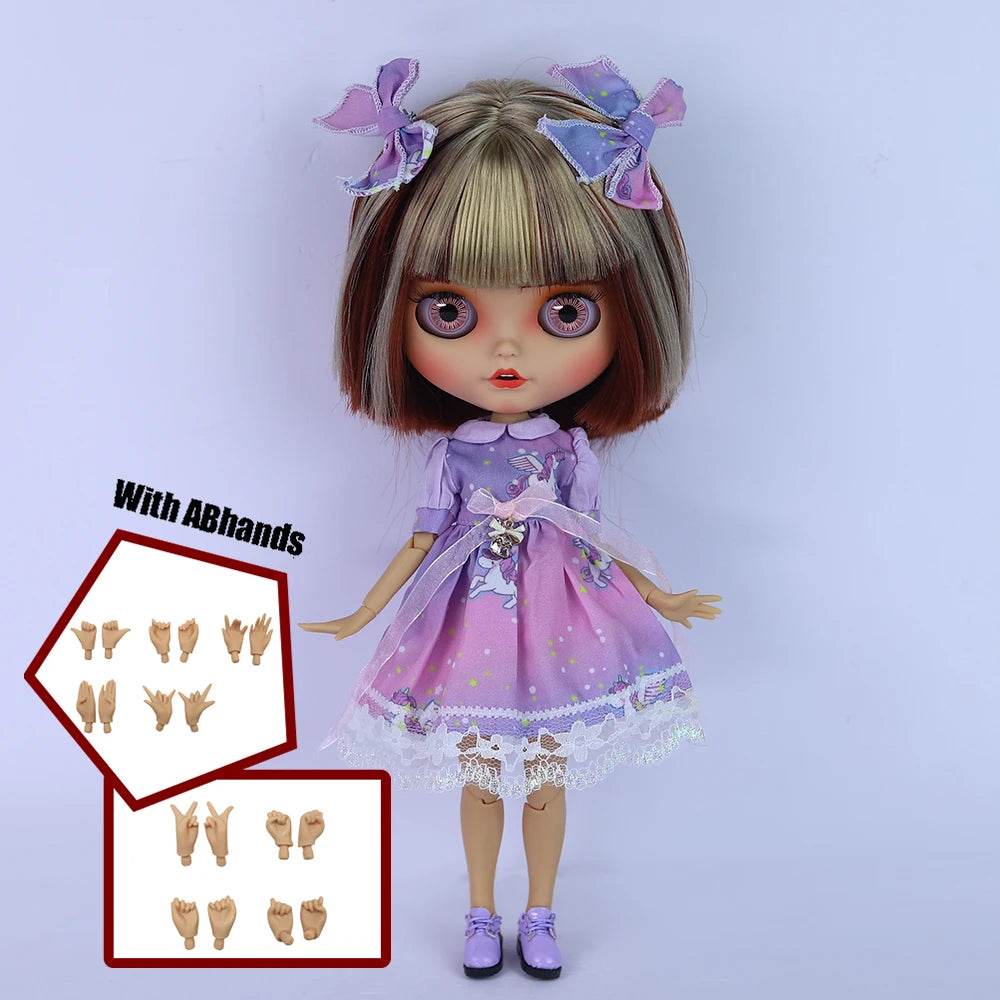 ICY DBS Blyth 1/6 BJD Dolls 30cm Tan Skin Matte Face - ToylandEU