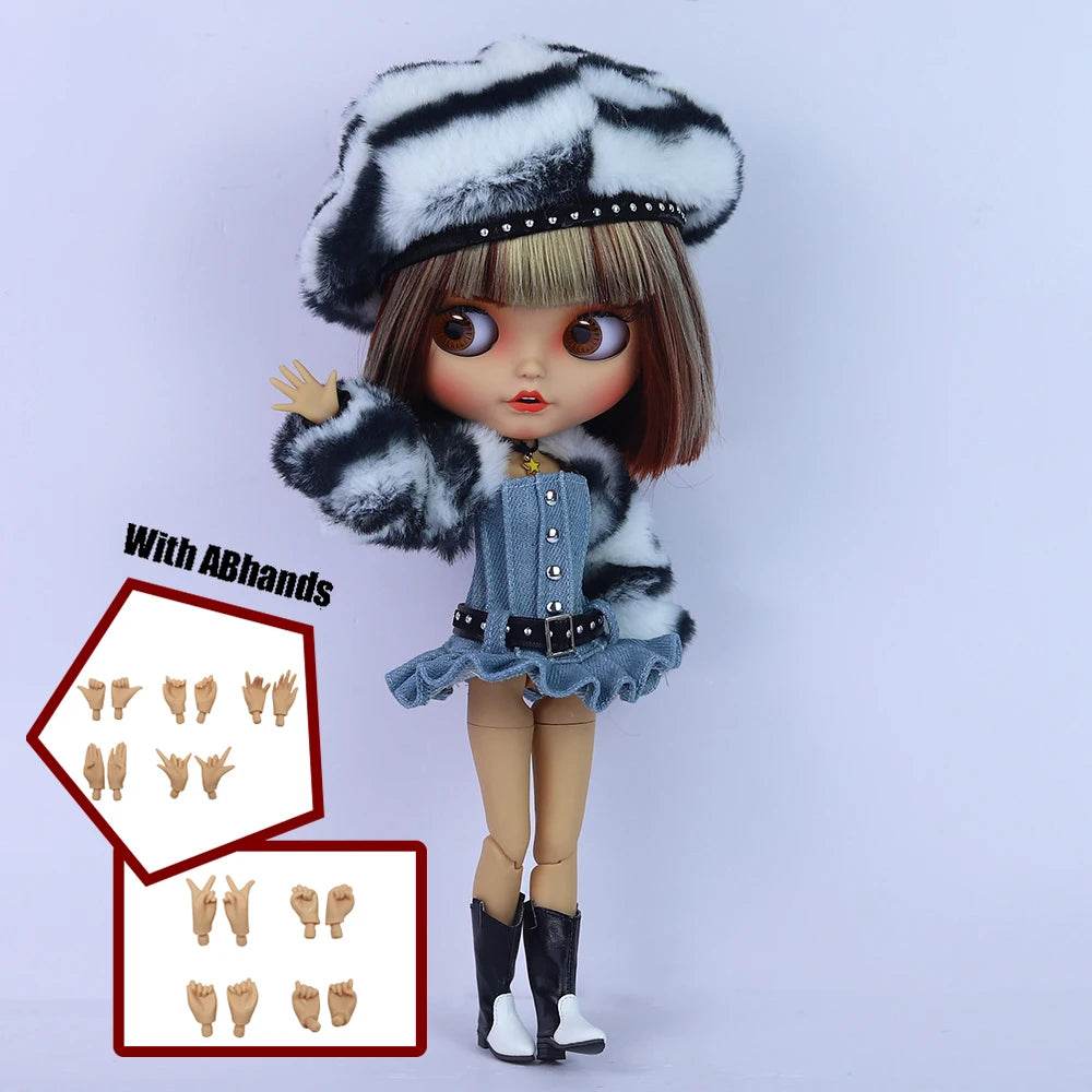 ICY DBS Blyth 1/6 BJD Dolls 30cm Tan Skin Matte Face - ToylandEU
