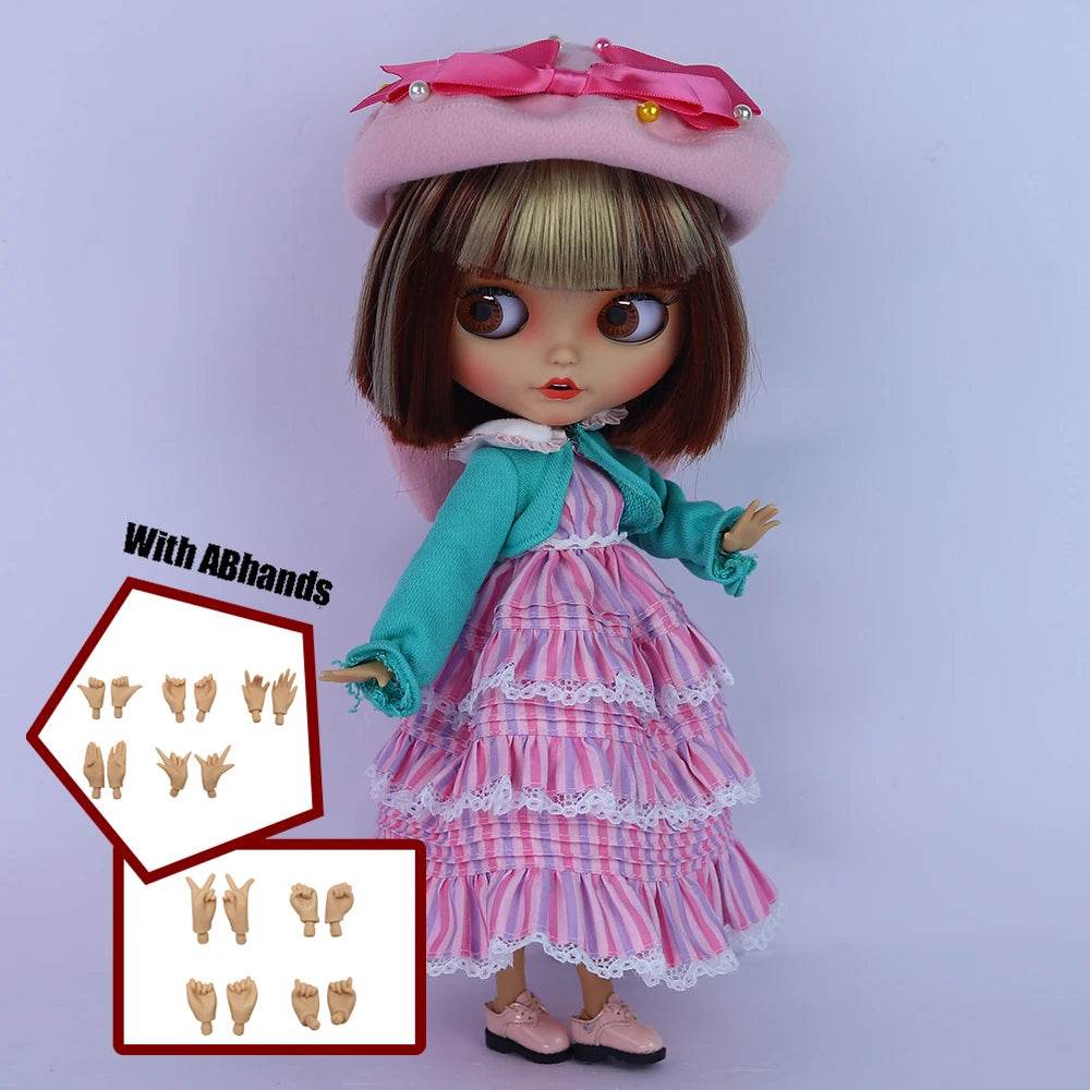 ICY DBS Blyth 1/6 BJD Dolls 30cm Tan Skin Matte Face - ToylandEU
