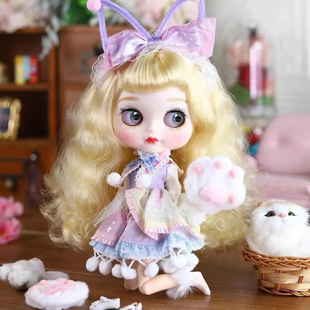  ICY DBS Blyth Doll 1/6 30cm Plumpy Matte Face Gift Toy -  ToylandEU™