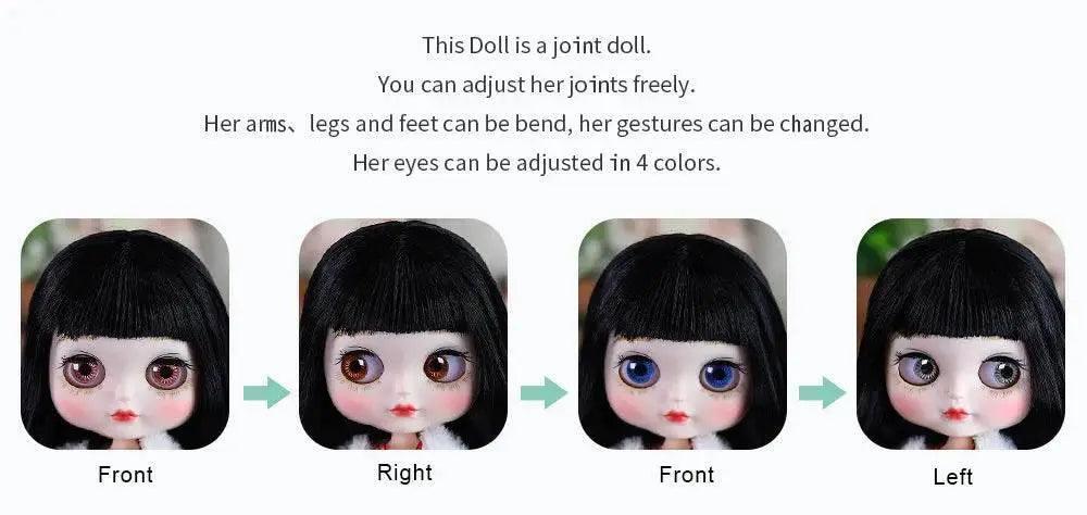  ICY DBS Blyth Doll 1/6 30cm Plumpy Matte Face Gift Toy -  ToylandEU™