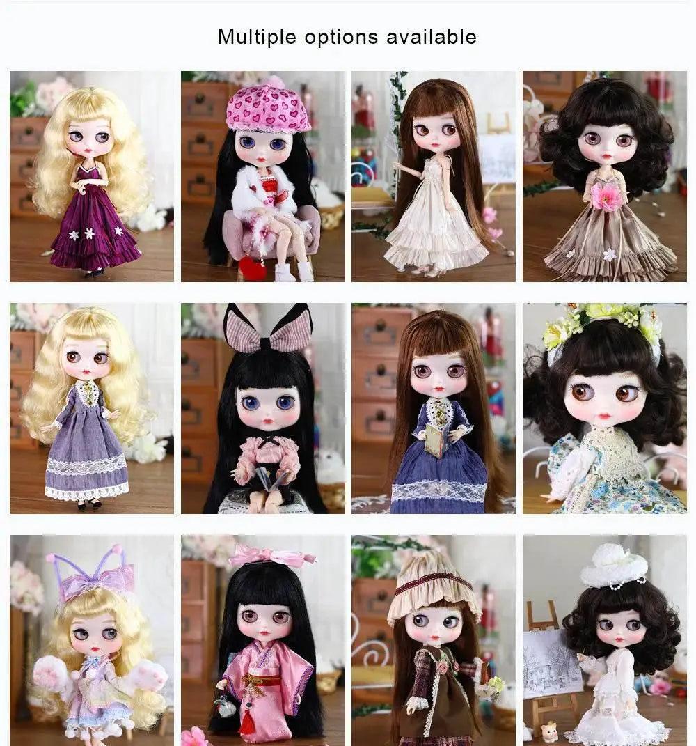  ICY DBS Blyth Doll 1/6 30cm Plumpy Matte Face Gift Toy -  ToylandEU™