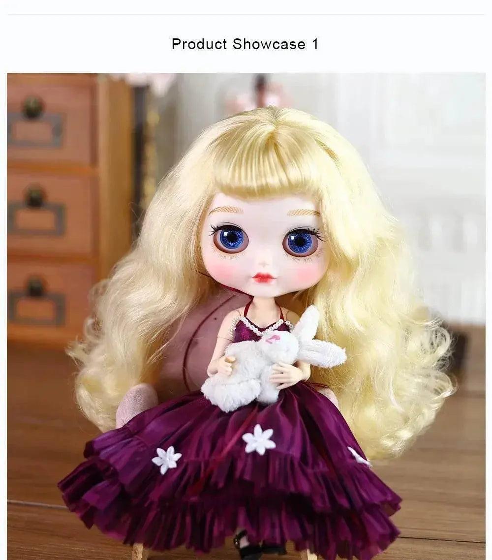  ICY DBS Blyth Doll 1/6 30cm Plumpy Matte Face Gift Toy -  ToylandEU™