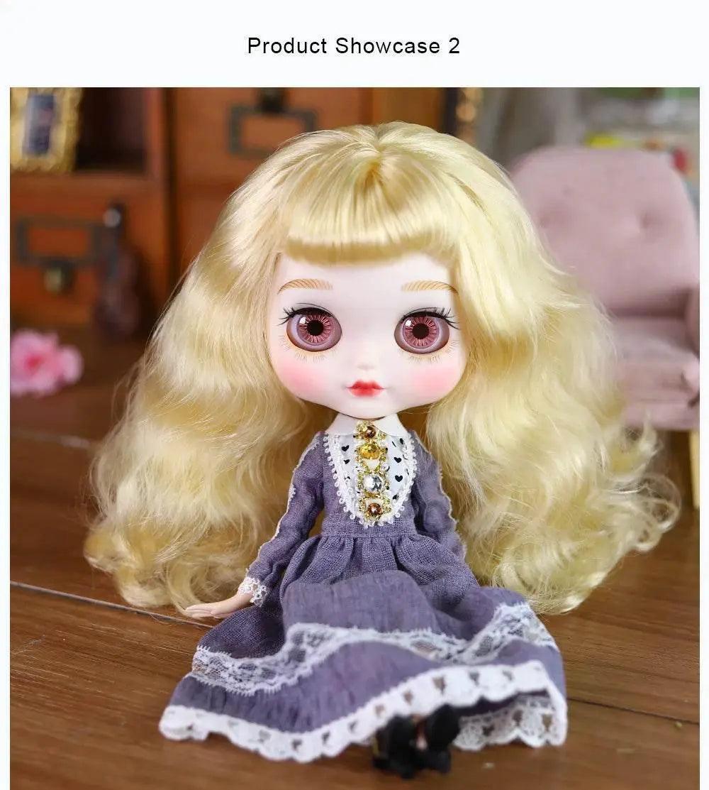  ICY DBS Blyth Doll 1/6 30cm Plumpy Matte Face Gift Toy -  ToylandEU™