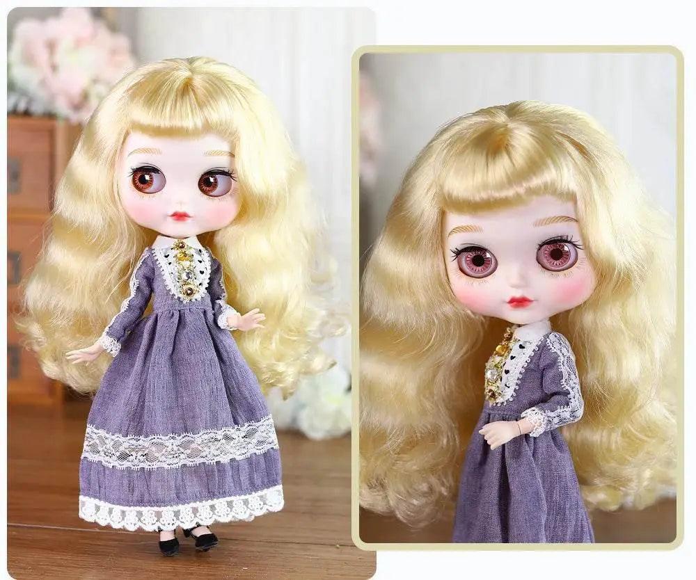  ICY DBS Blyth Doll 1/6 30cm Plumpy Matte Face Gift Toy -  ToylandEU™