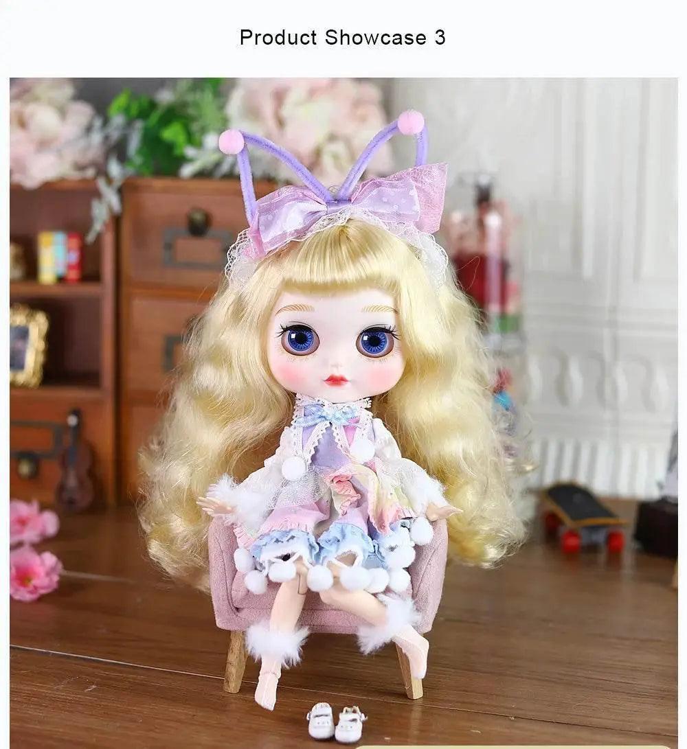  ICY DBS Blyth Doll 1/6 30cm Plumpy Matte Face Gift Toy -  ToylandEU™