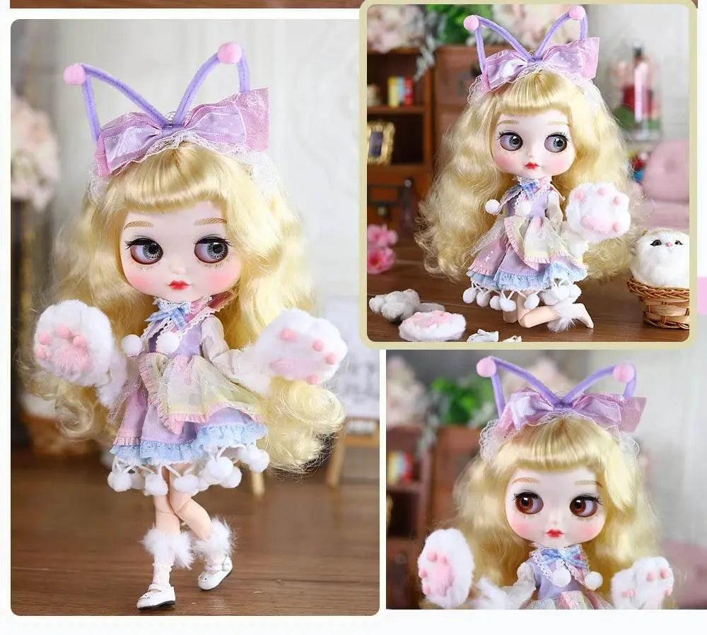  ICY DBS Blyth Doll 1/6 30cm Plumpy Matte Face Gift Toy -  ToylandEU™