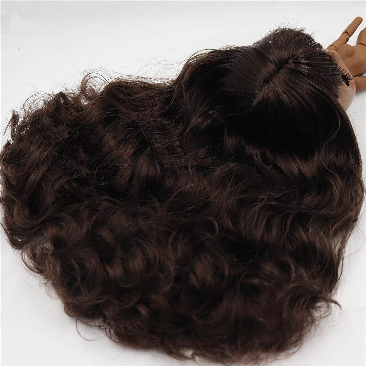 ICY DBS Blyth Doll 1/6 BJD Black Mix Brown Hair 30cm Custom DIY Anime Girl - ToylandEU