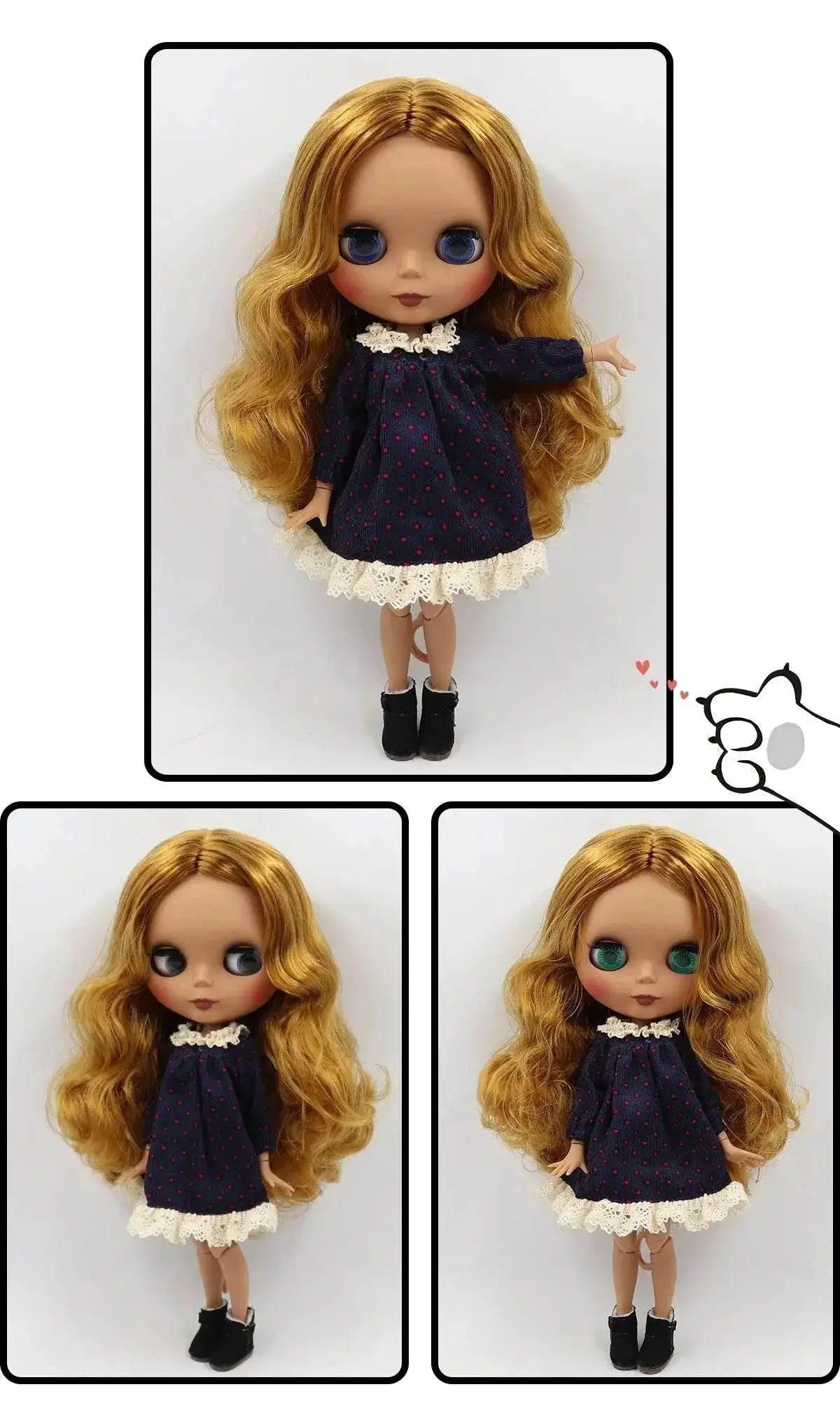  ICY DBS Blyth Doll 1/6 BJD Toy Joint Body Special Offer Lower Price 30cm Anime Doll with Random Eye Colors -  ToylandEU™