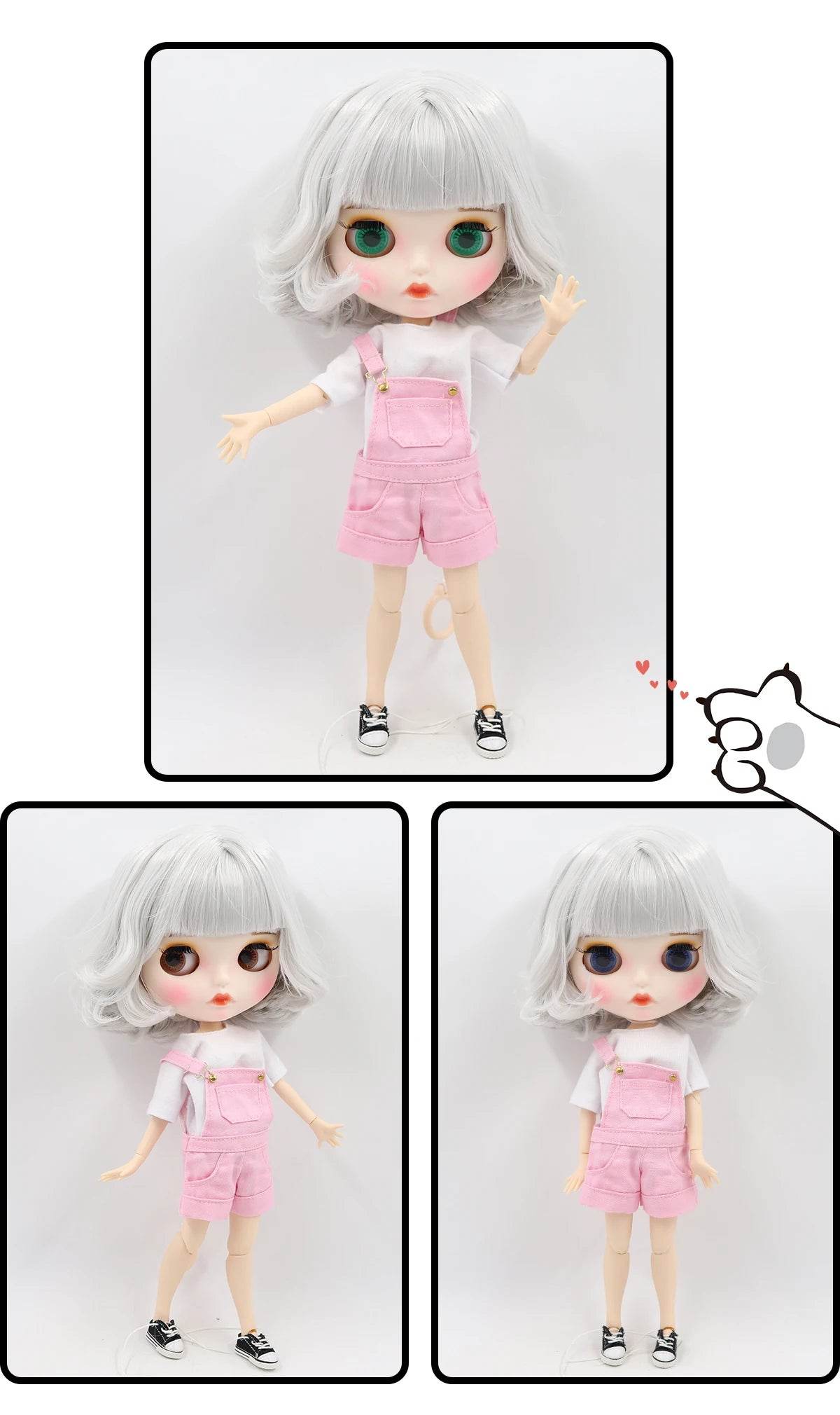 ICY DBS Blyth Doll 1/6 BJD Toy Joint Body Special Offer Lower Price 30cm Anime Doll with Random Eye Colors - ToylandEU