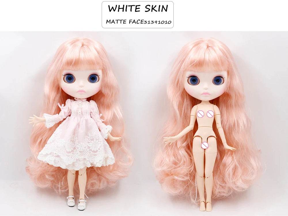 ICY DBS Blyth Doll Joint Body White Black Dark Skin DIY Makeup Special Price Gift Set - ToylandEU