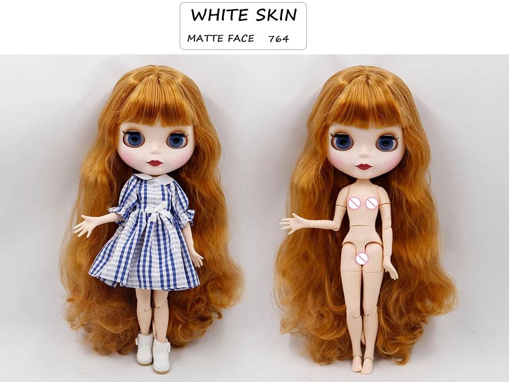 ICY DBS Blyth Doll Joint Body White Black Dark Skin DIY Makeup Special Price Gift Set - ToylandEU