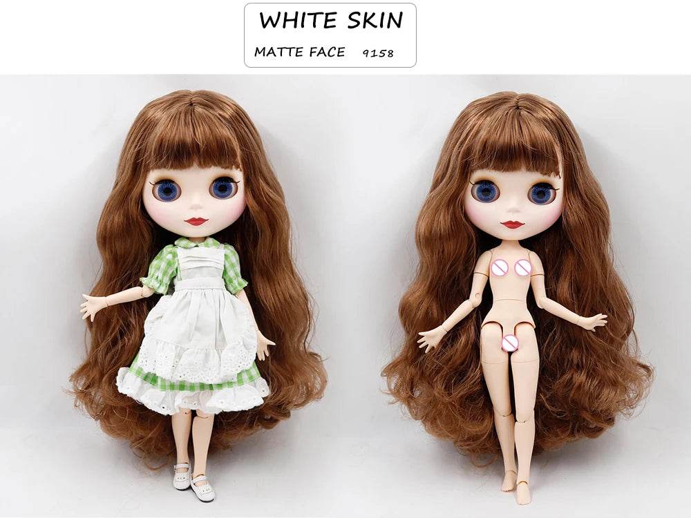 ICY DBS Blyth Doll Joint Body White Black Dark Skin DIY Makeup Special Price Gift Set - ToylandEU