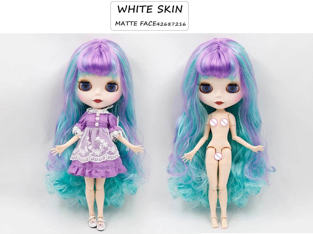 ICY DBS Blyth Doll Joint Body White Black Dark Skin DIY Makeup Special Price Gift Set - ToylandEU