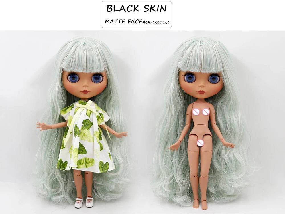 ICY DBS Blyth Doll Joint Body White Black Dark Skin DIY Makeup Special Price Gift Set - ToylandEU