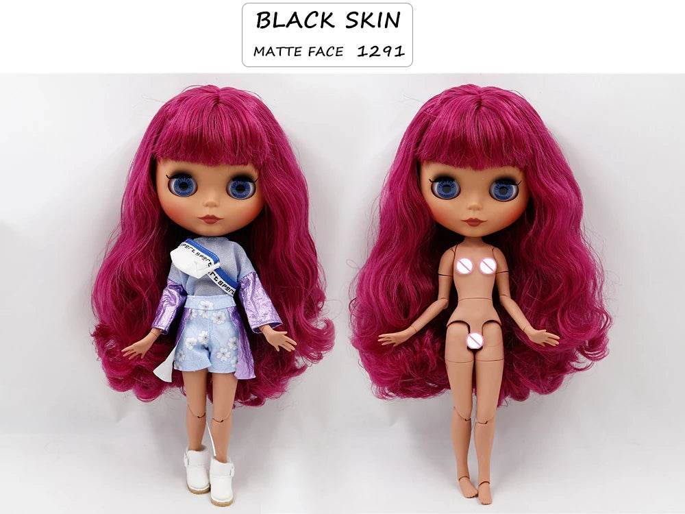 ICY DBS Blyth Doll Joint Body White Black Dark Skin DIY Makeup Special Price Gift Set - ToylandEU