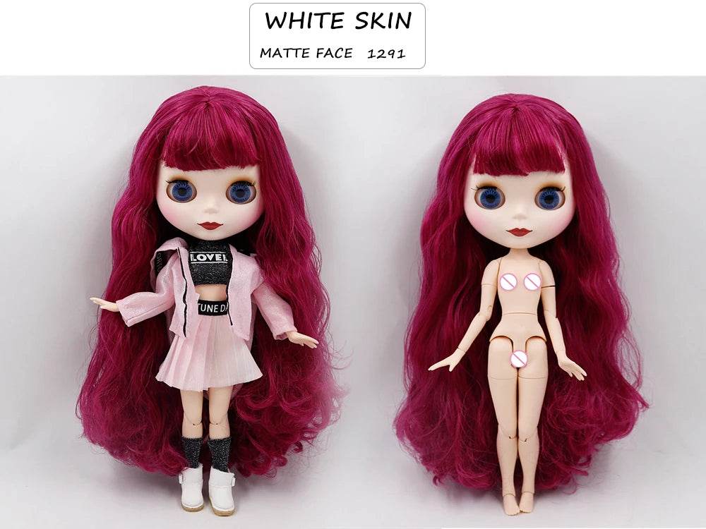 ICY DBS Blyth Doll Joint Body White Black Dark Skin DIY Makeup Special Price Gift Set - ToylandEU