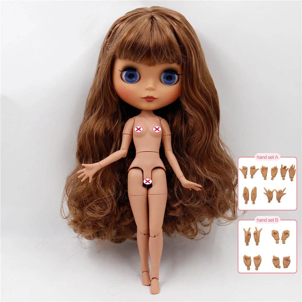 ICY DBS Blyth Doll Joint Body White Black Dark Skin DIY Makeup Special Price Gift Set - ToylandEU