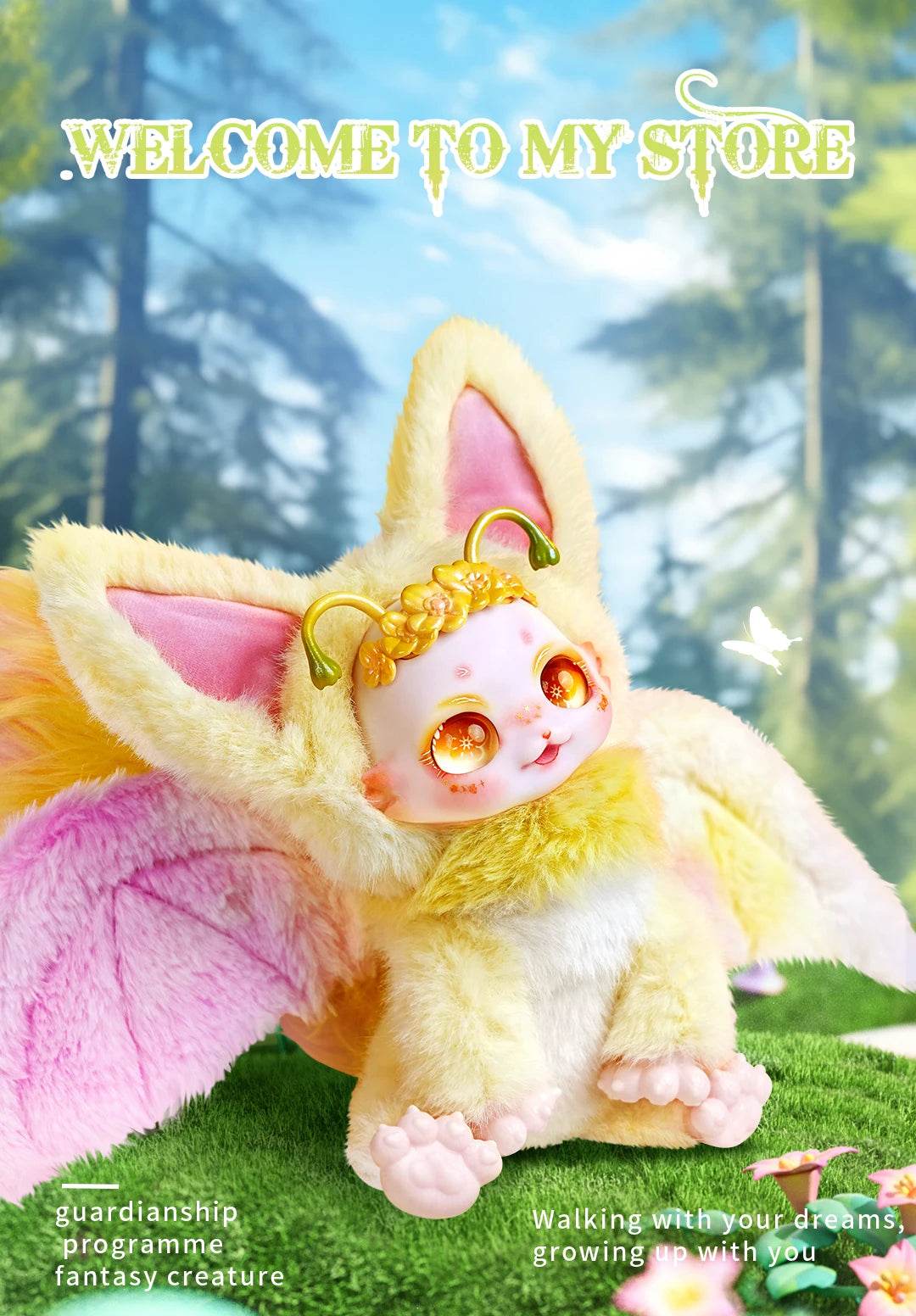 ICY DBS Dream Fairy MayTree OB11 Plush Doll Kawaii Toy Gift - ToylandEU