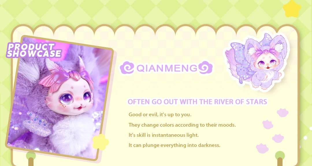 ICY DBS Dream Fairy MayTree OB11 Plush Doll Kawaii Toy Gift - ToylandEU