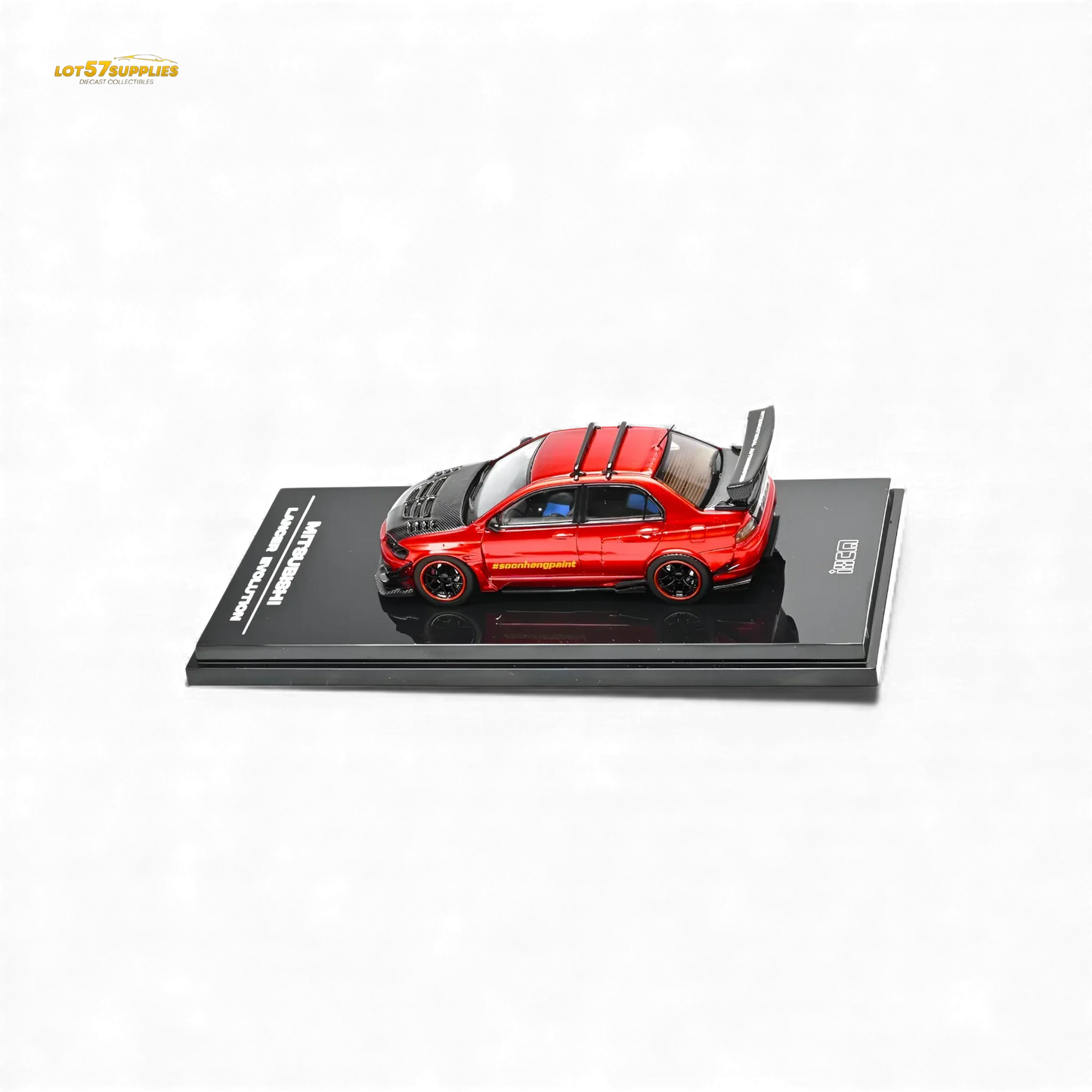 (Pre-Order) IHCM Mitsubishi Lancer Evo IX Metallic Red 1:64 - ToylandEU